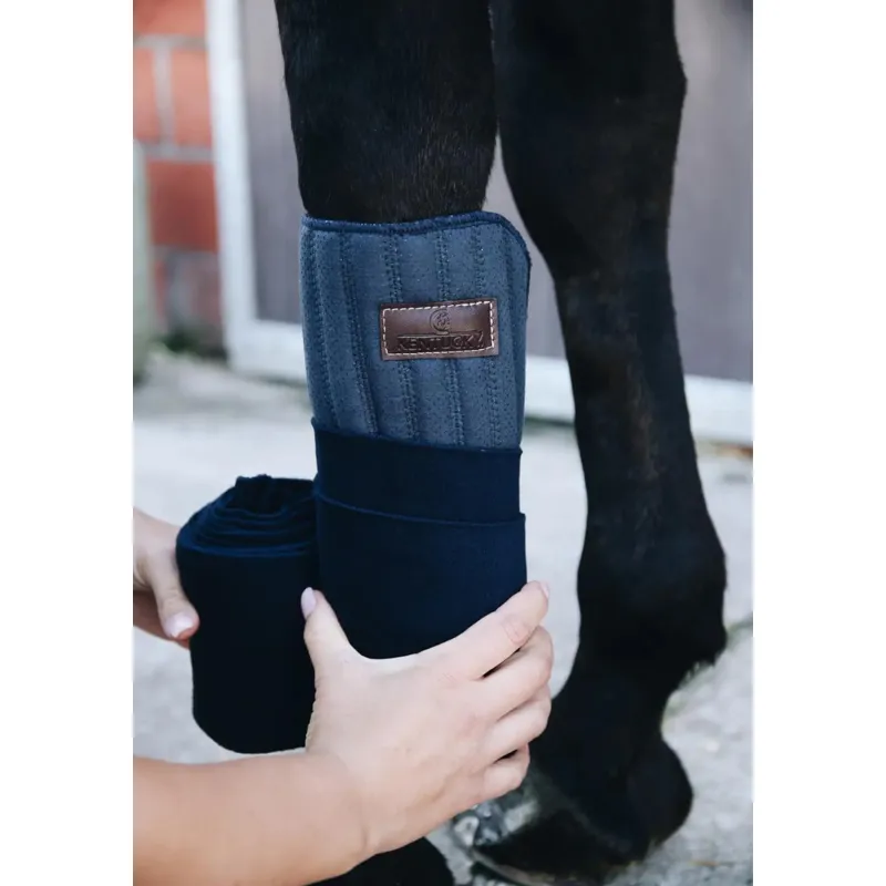 Kentucky Absorb Working Bandage Pads. Set of 4 Navy